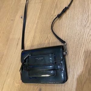 Never been worn, Marc Jacobs dark grey patent leather.